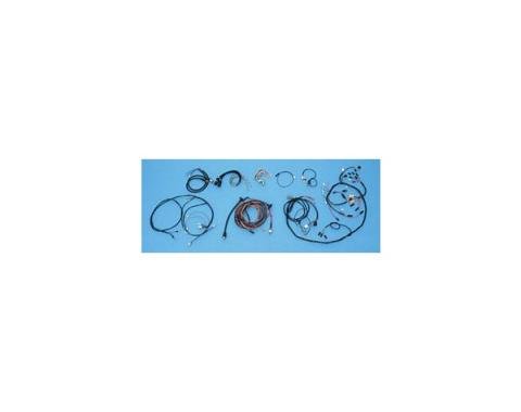Chevy Alternator Conversion Wiring Harness Kit, For Cars With Automatic Transmission, 2-Door Hardtop, V8, 1955
