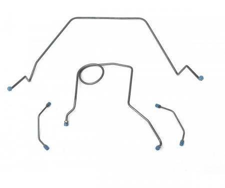 Full Size Chevy Front Brake Line Set, Non-Power, 1959-1961