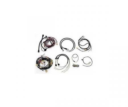 Chevy Wiring Harness Kit, V8, Manual Transmission, With Generator, 210, Bel Air 4-Door Sedan, 1955