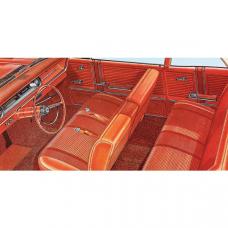 Full Size Chevy Seat Cover Set, 2-Door Sedan, Biscayne, 1965