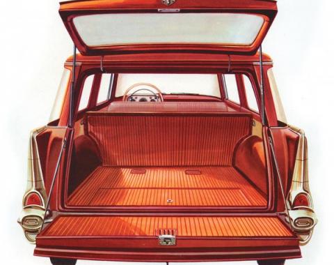 Chevy Cargo Linoleum, Nomad & Wagon, 1955-1957