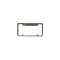 Chevy License Plate Frame, Billet Aluminum, With Bowtie Logo, 1955-1957