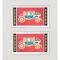 Full Size Chevy Seat Belt Buckle Decals, Deluxe Interior, 1965-1966
