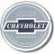 Chevy Bowtie Seat Belt Emblem, 1955-1957