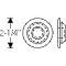 Chevy Floor Grommet, 1-1/2, 1949-1954