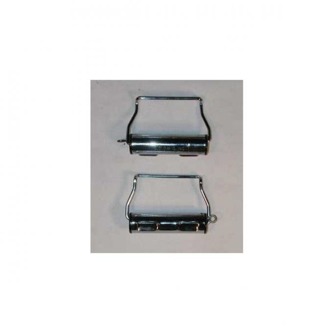 Seatbelt Solutions 1955-1957 Chevy Seatbelt Retractors 6466WINDERS | Chrome