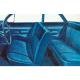 Full Size Chevy Seat Cover Set, 2-Door Sedan, Bel Air, 1961