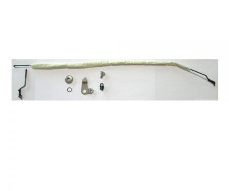 Chevy Rear Door Lock Assembly Rod, Right Side, 4-Door Sedan, 1955-1957