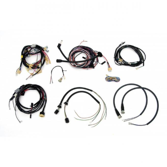Chevy Alternator Conversion Wiring Harness Kit, With Automatic Transmission, V8, 2-Door Sedan, 1956