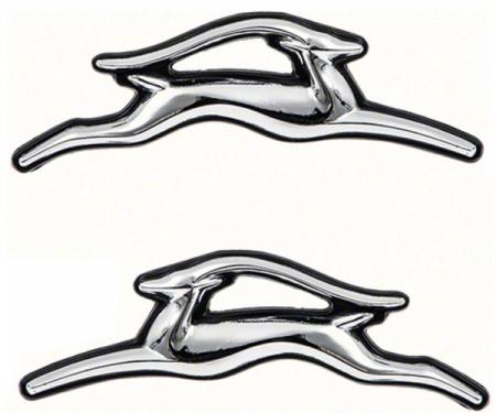 Full Size Chevy Door Panel Emblems, Impala, 1970-1972