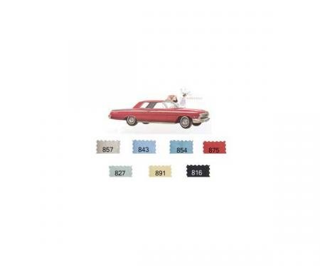 Full Size Chevy Preassembled Door Panel & Quarter Trim Panel Interior Kit Service, 2-Door Hardtop, Impala SS, 1962