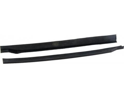 Chevy Weatherstripping, Sliding Rear Window Edge, Vertical, Station Wagon, 1949-1952