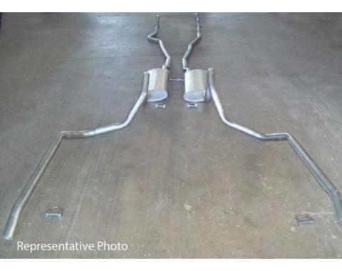 Late Great Chevy - Dual Exhaust System, Big Block, Except Station Wagon, 1971-1974