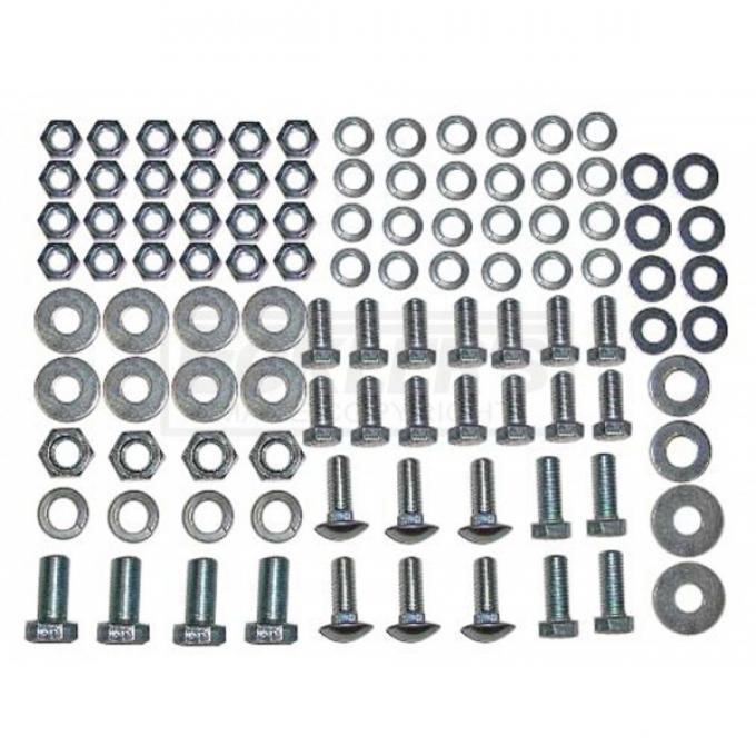 Full Size Chevy Bumper Mounting Kit, Rear, Good Quality, 1964