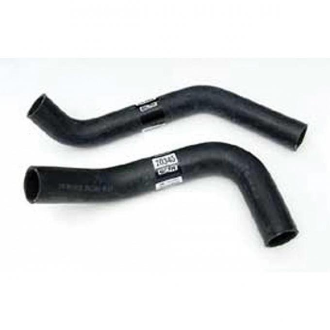 Full Size Chevy Radiator Hose Set, Upper & Lower, 348ci 4-bbl Engine, Gates, 1959-1961