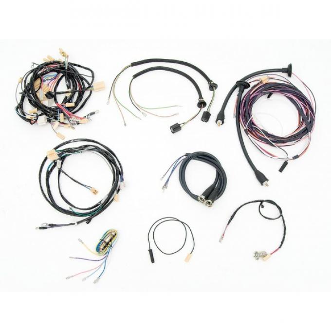 Chevy Wiring Harness Kit, Automatic Transmission, With Generator, Small Block, 2-Door Sedan, 1955