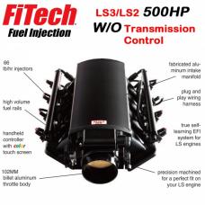 Ultimate LS Fuel Injection Kit for LS3/L92 - 500HP w/o Trans. Control | FiTech - 70011