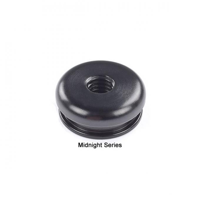 Bezel For Hi-Top Boot, Midnight Series, Black Anodized Billet Aluminum, Choice of Threads, Lokar