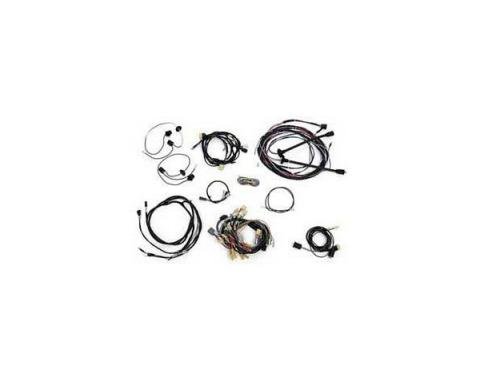 Chevy Wiring Harness Kit, V8, Automatic Transmission, With Generator, Bel Air 4-Door Sedan, 1957