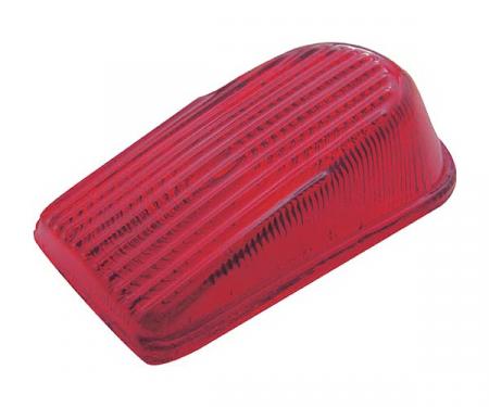 1949-1950 Chevrolet Full Size Passenger Car Tail Light Lens, Red, Plastic -Fits LH or RH- GM Restoration Part (Replaces GM# 5937861) Each