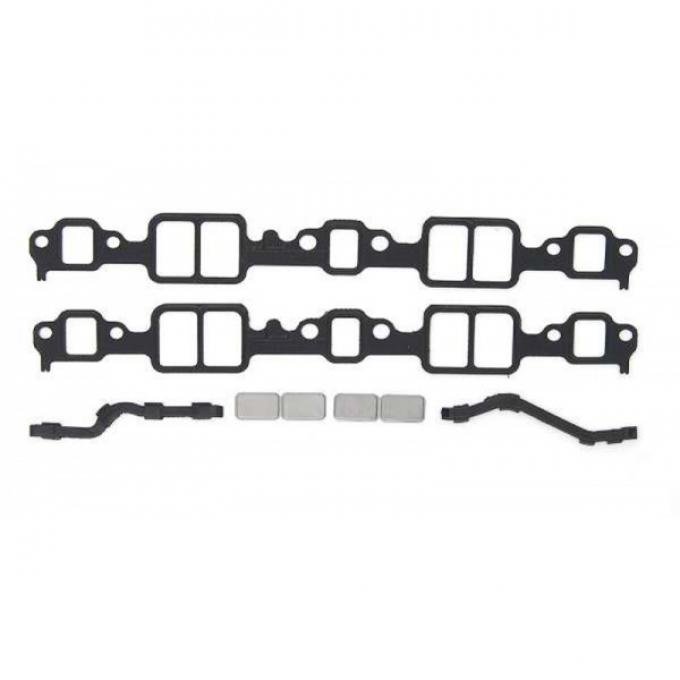 Early Chevy Intake Manifold Gasket Set, With Block Off-Plate, V8, 1949-1954