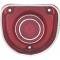 Full Size Chevy Taillight Lens, Impala Custom, 1968