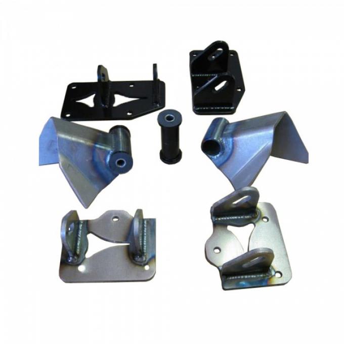 Chevy New Style LS Engine Mount Kit, 1955-1957