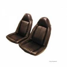 Chevelle Seat Cover, Front Swivel Buckets, Vinyl With Velour Inserts, Super Sport Coupe, 1973