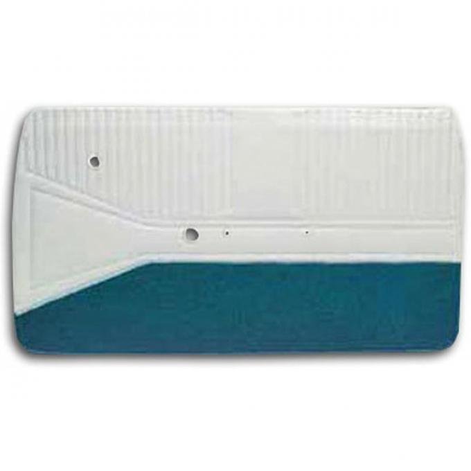 Full Size Chevy Preassembled Door Panel & Quarter Trim Panel Interior Kit Service, 2-Door Hardtop, Impala, 1964