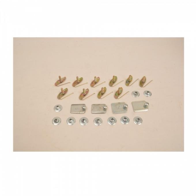 Door Molding Clip Set forÂ 1962 BelAir 2-Doors