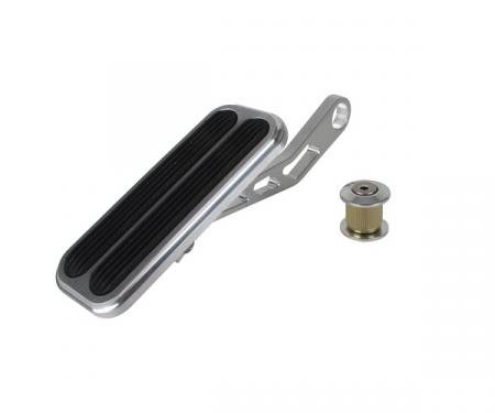 Lokar Drive-By-Wire Pedal Assembly, Billet Aluminum, Brushed Finish