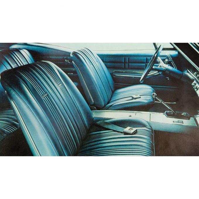 Full Size Chevy Seat Cover Set, 2-Door Hardtop, Impala SS, 1967