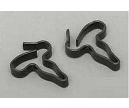 Full Size Chevy Front Frame Crossmember Brake Line Clips, 1958-1964