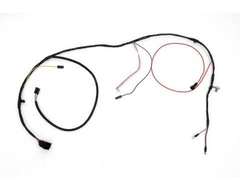 Full Size Chevy  Engine & Starter Wiring Harness, With Warning Lights, Small Block, 1965-1966