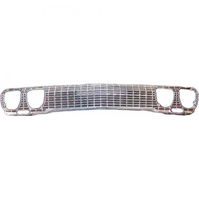 Full Size Chevy Grille & Mounting Bracket Assembly, 1963