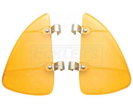 Chevy Vent Window Breezies, Plastic, 1949-1954
