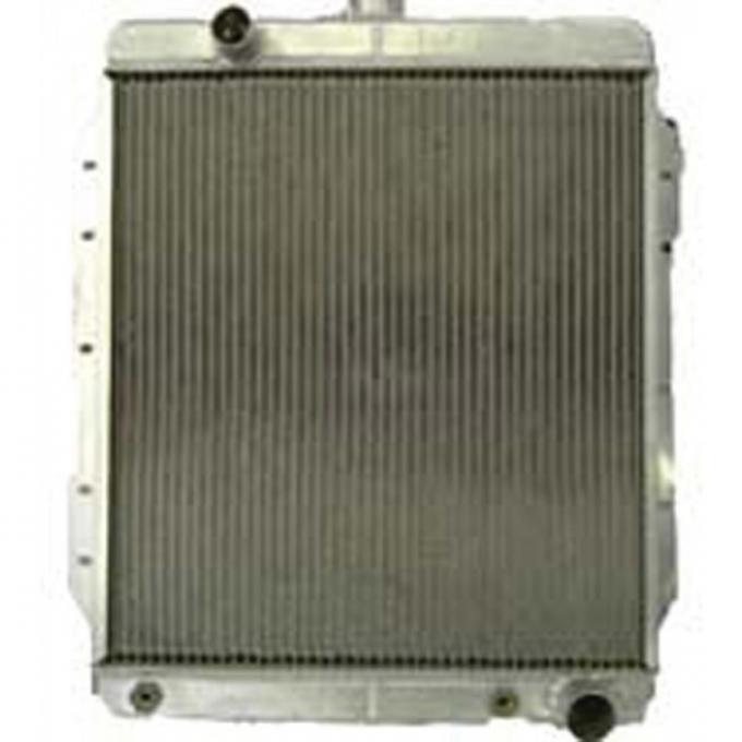 Full Size Chevy Aluminum Radiator, Griffin HP Series, 1958
