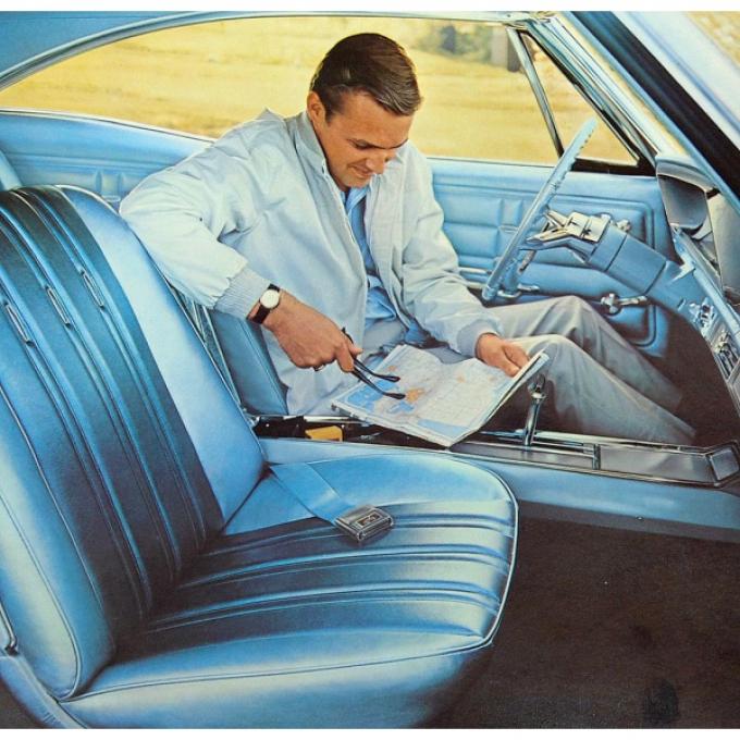 Full Size Chevy Seat Cover Set, Bucket, 2-Door Hardtop, Impala SS, 1966
