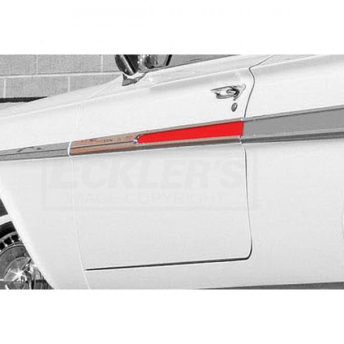 Chevy Impala Door Moldings, Complete,  1961