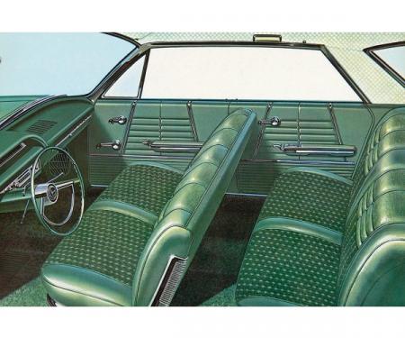 Full Size Chevy Seat Cover Set, 4-Door Hardtop, Impala, 1964