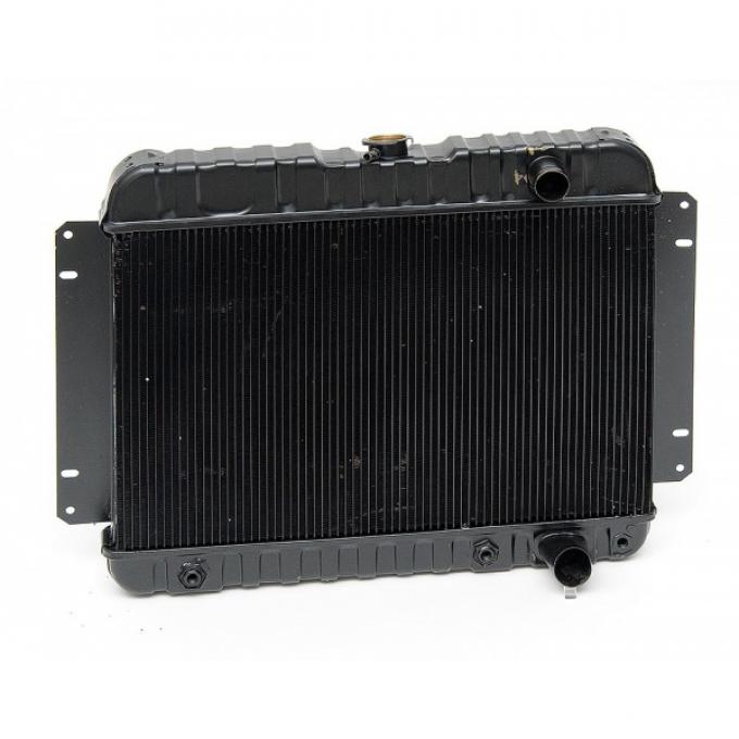Full Size Chevy Radiator, 4-Core, For Cars With Automatic Transmission, 283 & 327ci, 1964