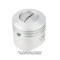 Shift Knob, Lokar, Brushed Aluminum, Piston Style, 4-Speed, for GM 700R4/200R4/4L80/4L80E/4L60/4L60E  Automatic Transmission