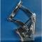 Chevy Billet Aluminum Hood Hinges, Polished Finish, 1957