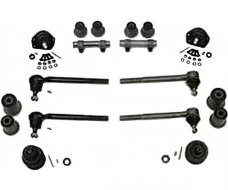 Full Size Chevy Mini Front End Suspension Rebuild Kit, Except Wagon, 1963-1964