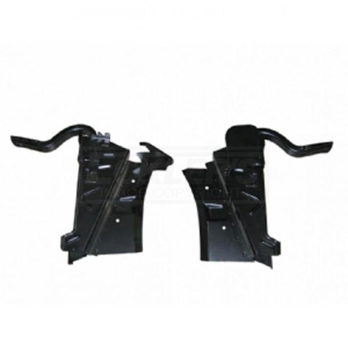 Chevy Trunk Hinge Assemblies, For 2 Door Coupe, 1955-1957