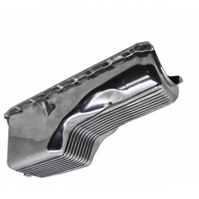 Late Great Chevy - Oil Pan, Big Block, Polished Finned Aluminum