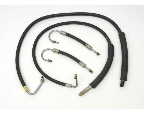 Full Size Chevy Power Steering Hose Set, Factory, 1960-1964