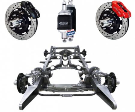 Chevy Custom Modern Chassis, Ridetech ShockWave & 12" Wilwood Brake Upgrade, 1955-1957