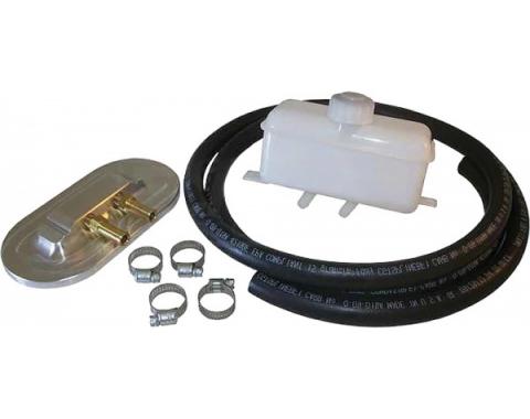 Early Chevy Master Cylinder Conversion Remote Fill Kit, 1949-1954