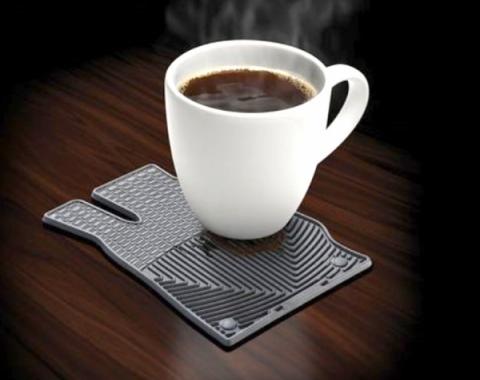 Drink Coaster, Black, WeatherTech®